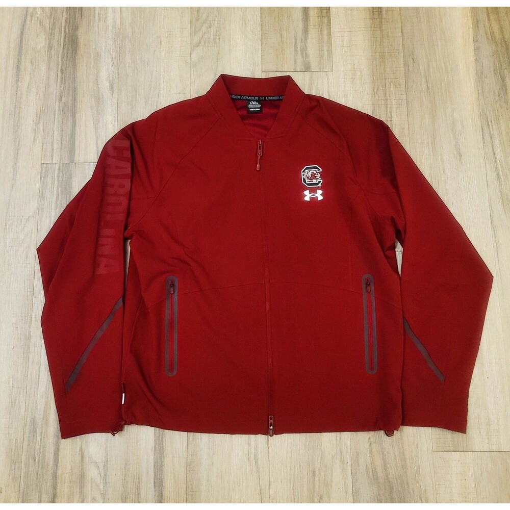 Under Armour South Carolina Gamecocks Full-Zip Jacket Mens Large College Garnet